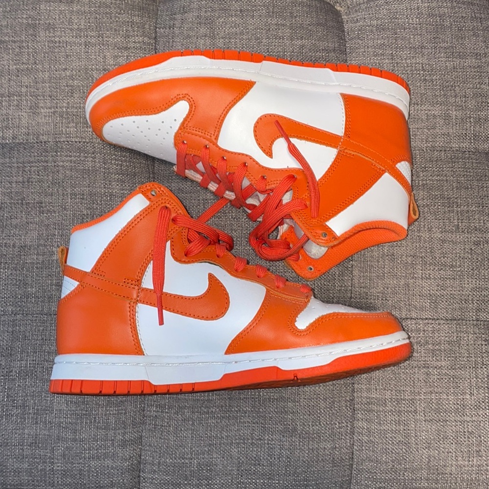 Orange Nike Dunks